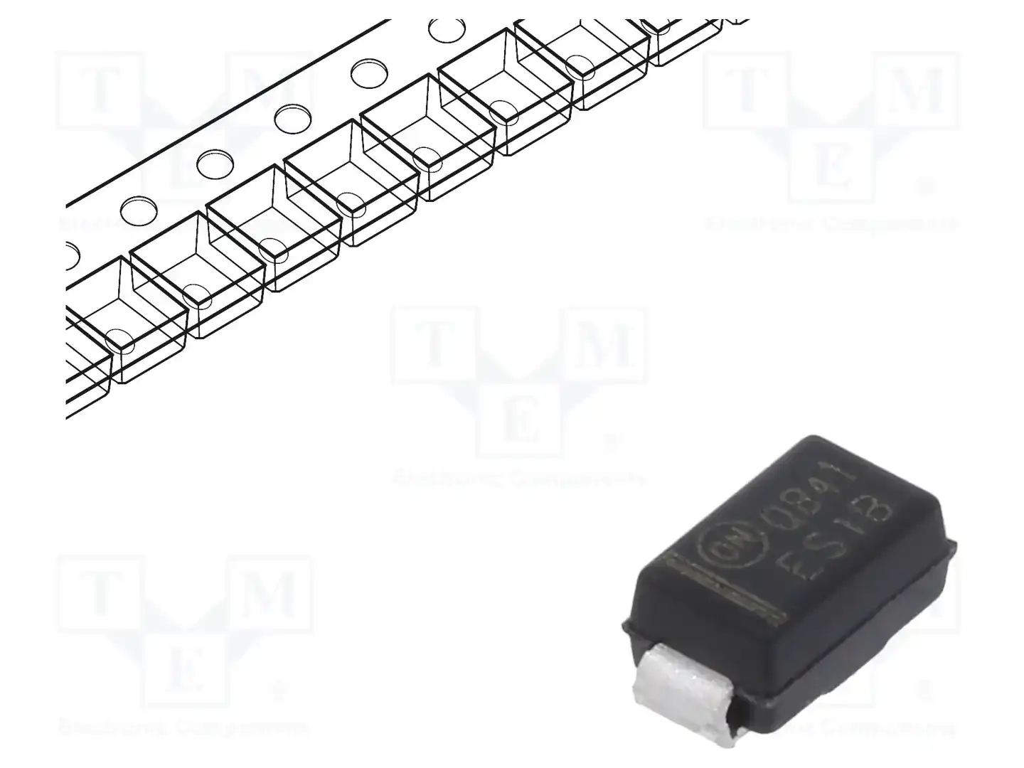 onsemi ES1B — Универсальные диоды SMD