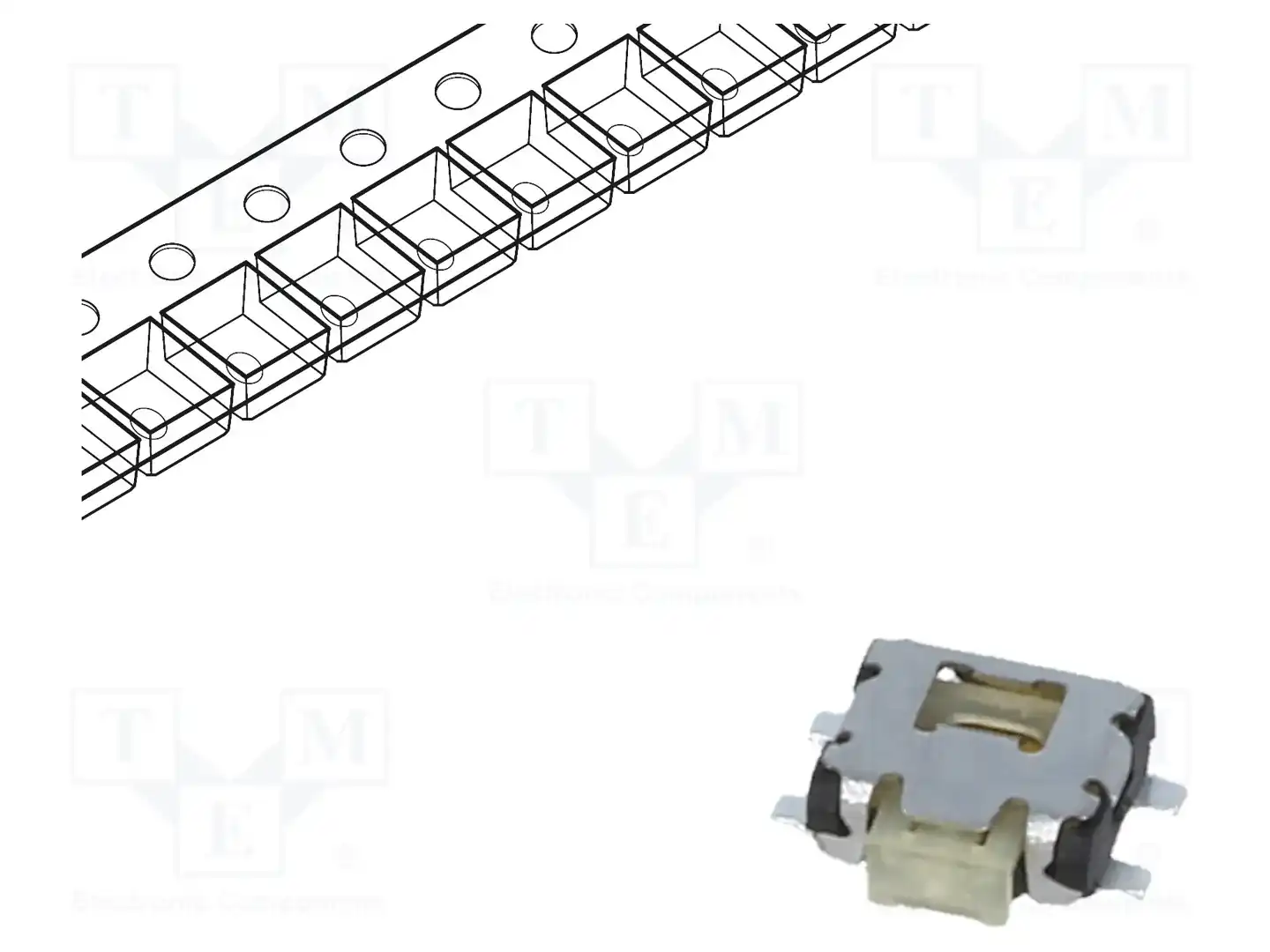 C&K PTS840 GK SMTR LFS — Микропереключатели TACT