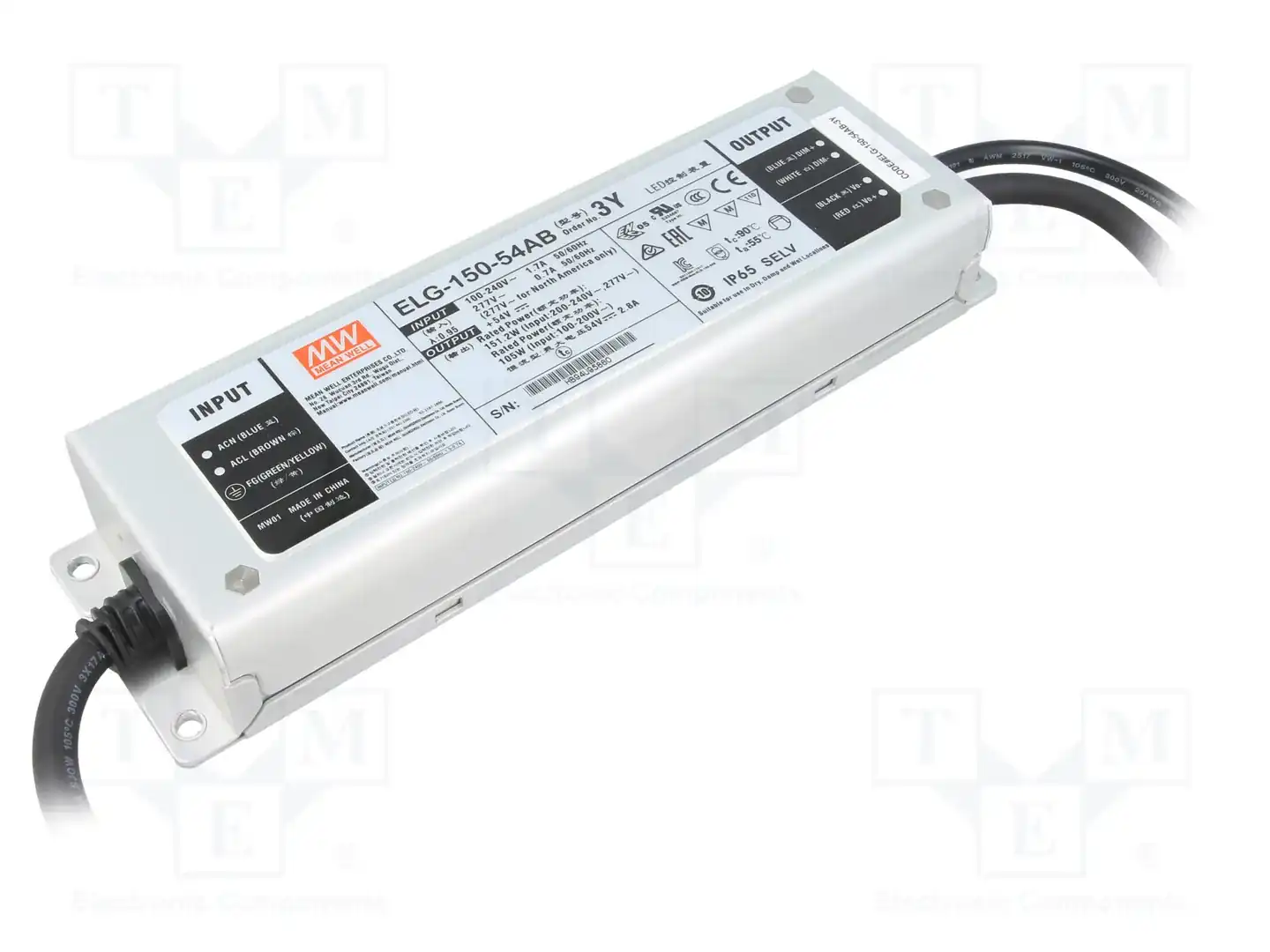 MEAN WELL ELG-150-54AB-3Y — Блоки питания для LED