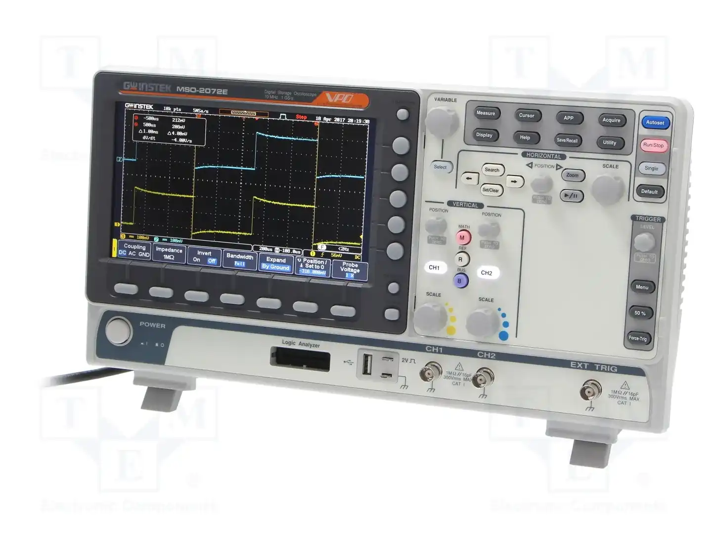 GW INSTEK MSO-2072E — Осциллоскопы цифровые
