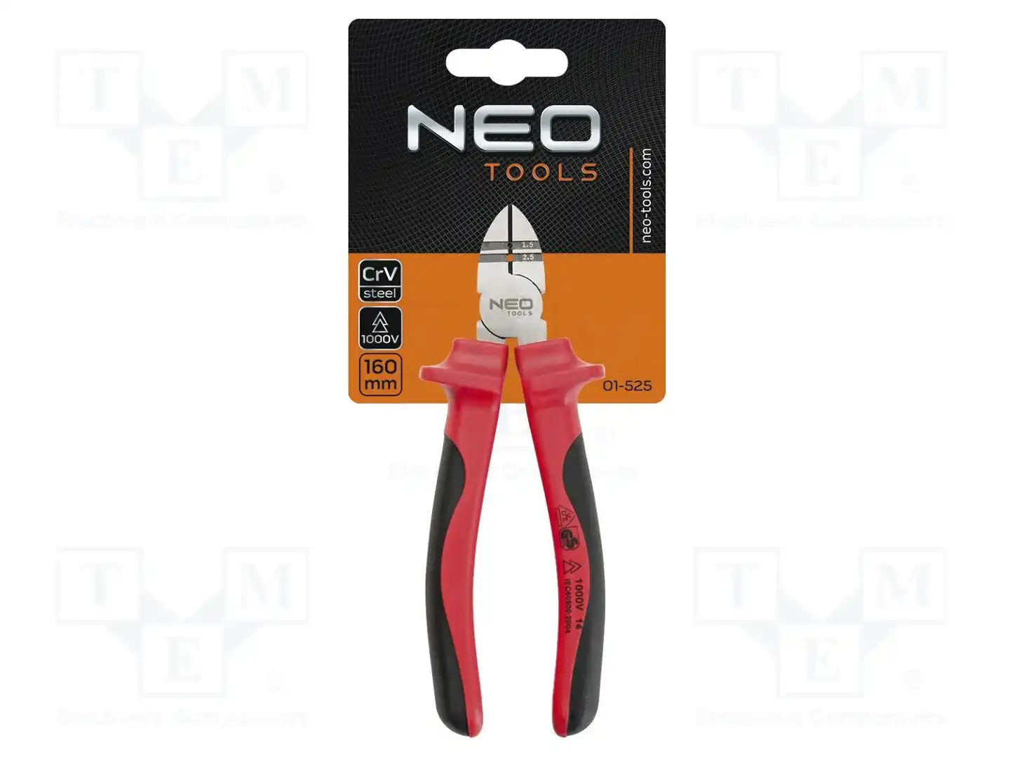 NEO TOOLS 01-525 — Изолированные клещи-кусачки