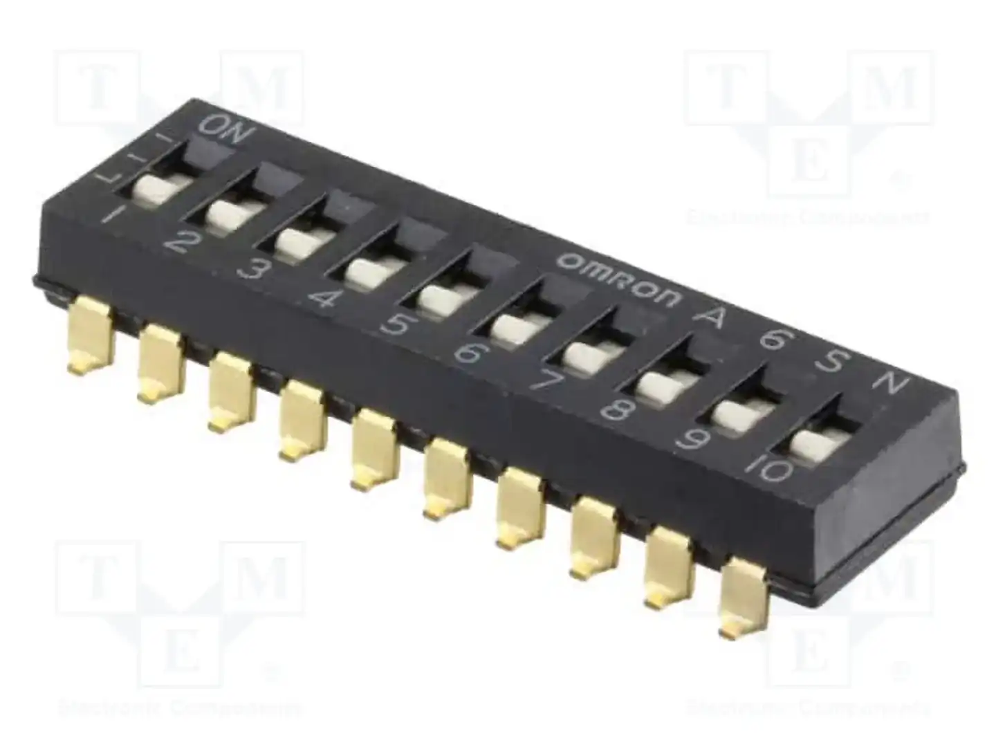OMRON Electronic Components A6SN-0102-P — Переключатели типа Dip-Switch