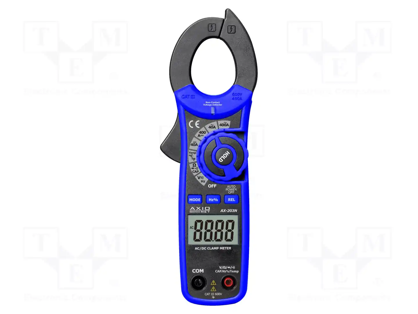 AXIOMET AX-203N — Измерители и клещевые насадки AC/DC