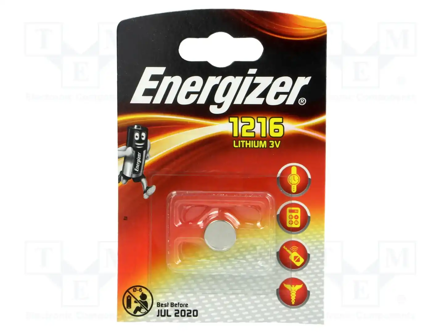 ENERGIZER CR1216 — Батареи