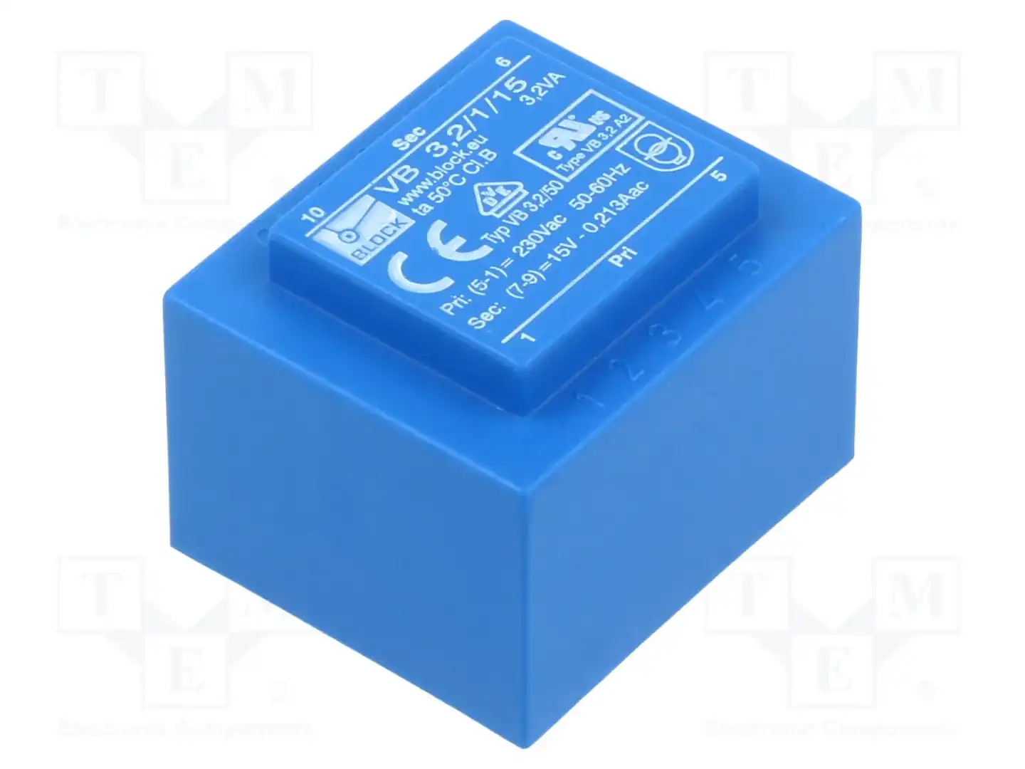 BLOCK VB 3,2/1/15 — Трансформаторы PCB