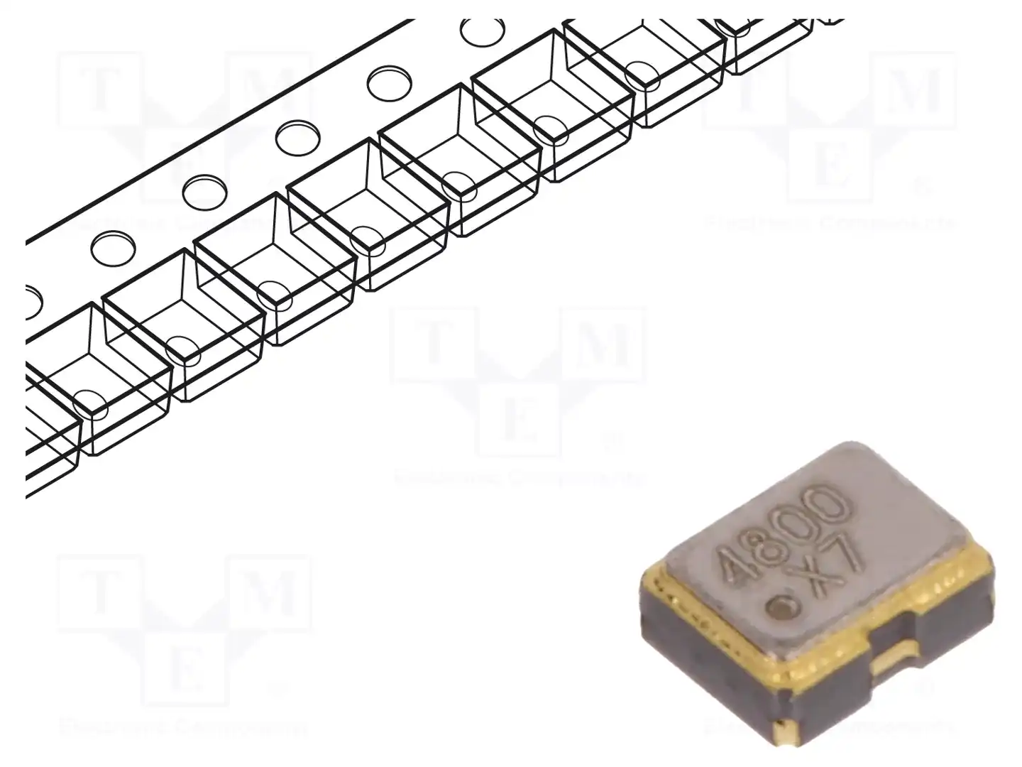 IQD FREQUENCY PRODUCTS LFSPXO071202CUTT — Резонаторы и генераторы