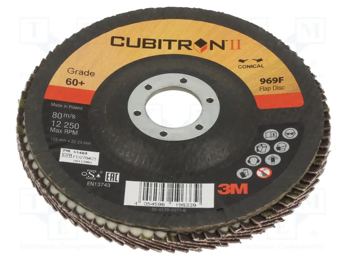 3M 969F 125MM P 60 54169 — Диски для резки и шлифовки