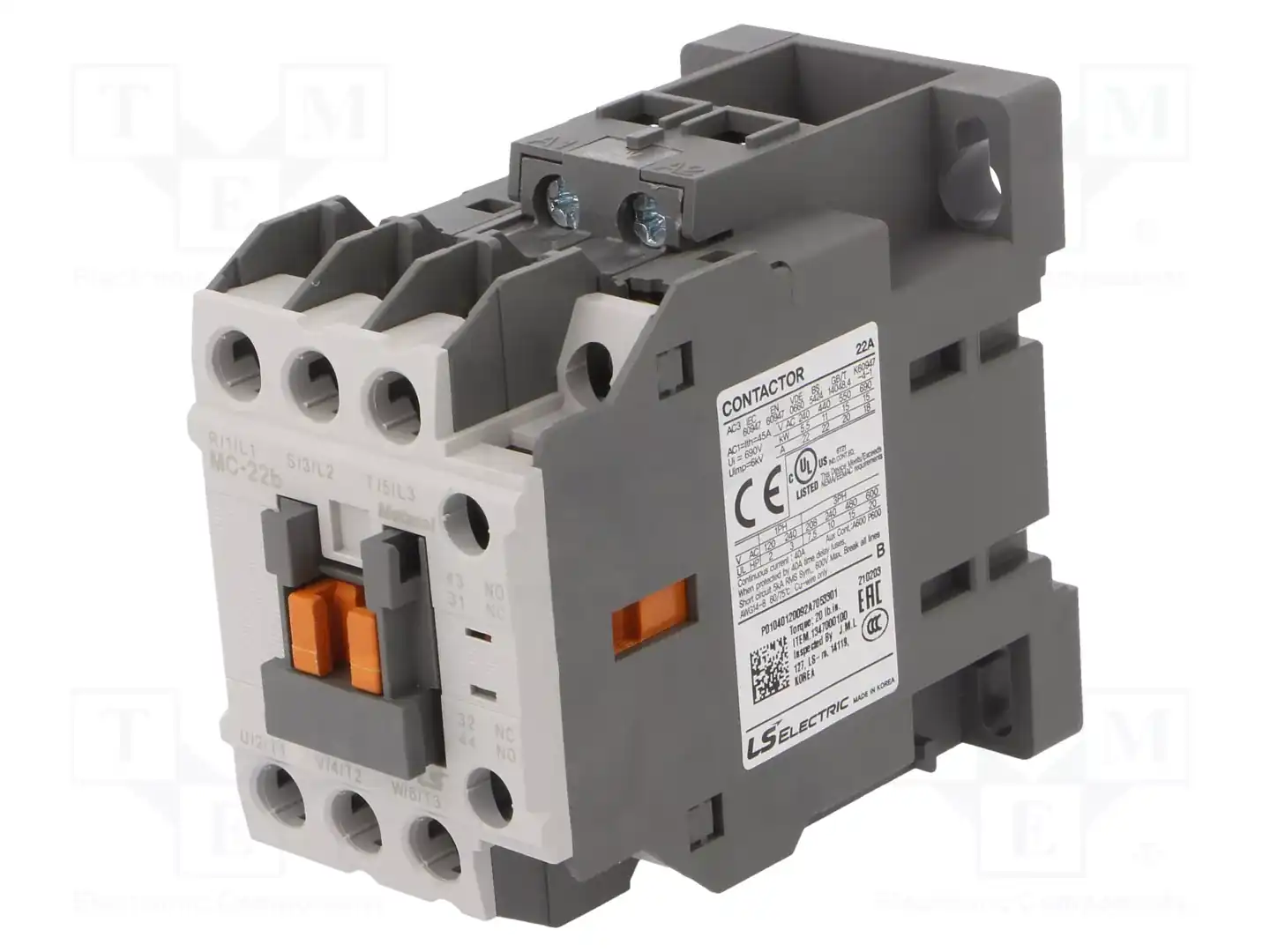 LS ELECTRIC MC-22B 24VAC 1A1B — Контакторы - главные модули