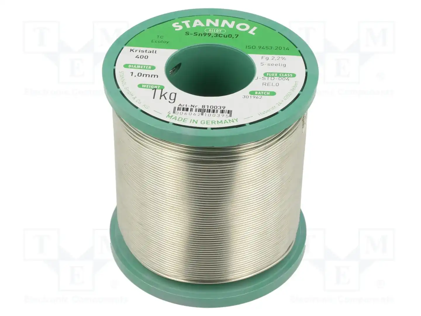 STANNOL 810039 — Паяльные провода бессвинцовые
