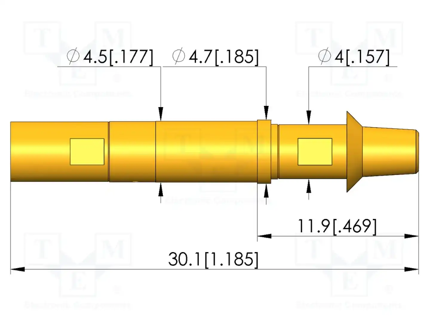 INGUN HFS-440 308 080 A 5042 ZE3 — Измерительные щупы
