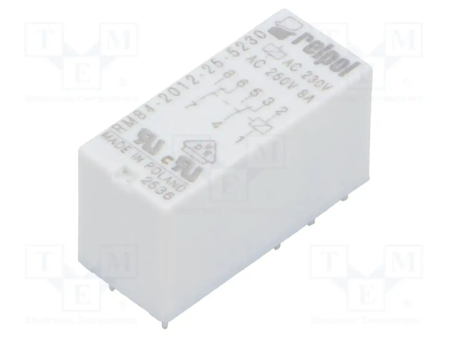 RELPOL RM84-2012-25-5230 — Реле электромагн. миниатюрные