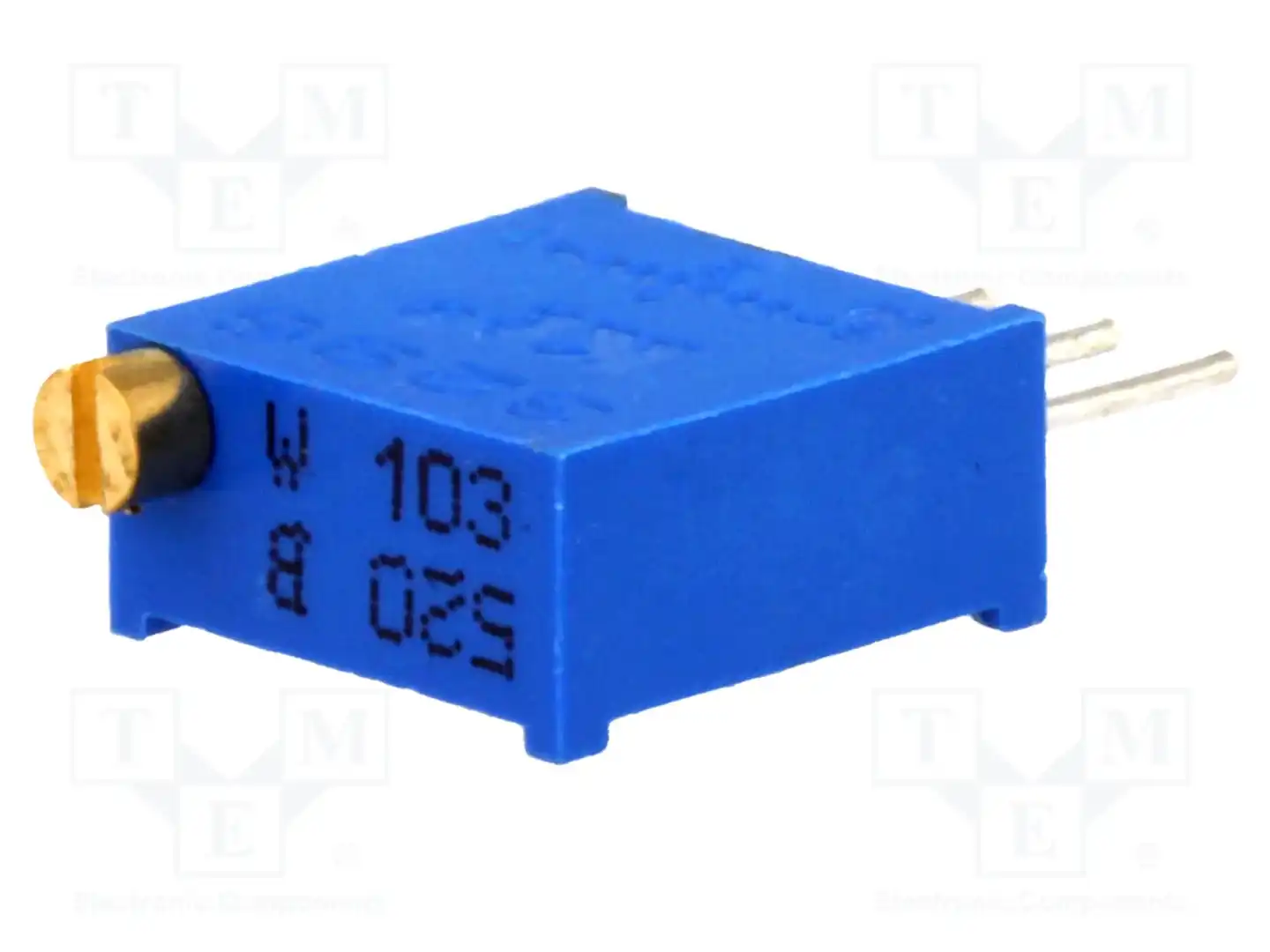 SR PASSIVES T910W-10K — Потенциометры THT многооборотные 3/8 дм