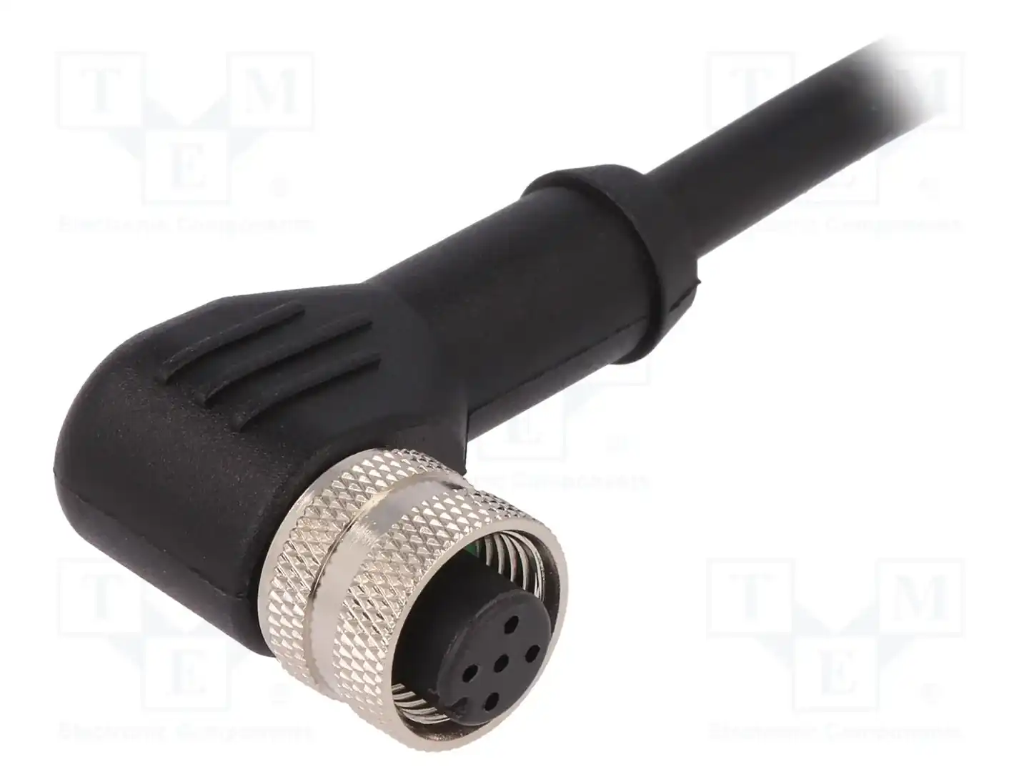 BULGIN PXPPVC12RAF05ACL010PVC — Соединения M12 с проводом