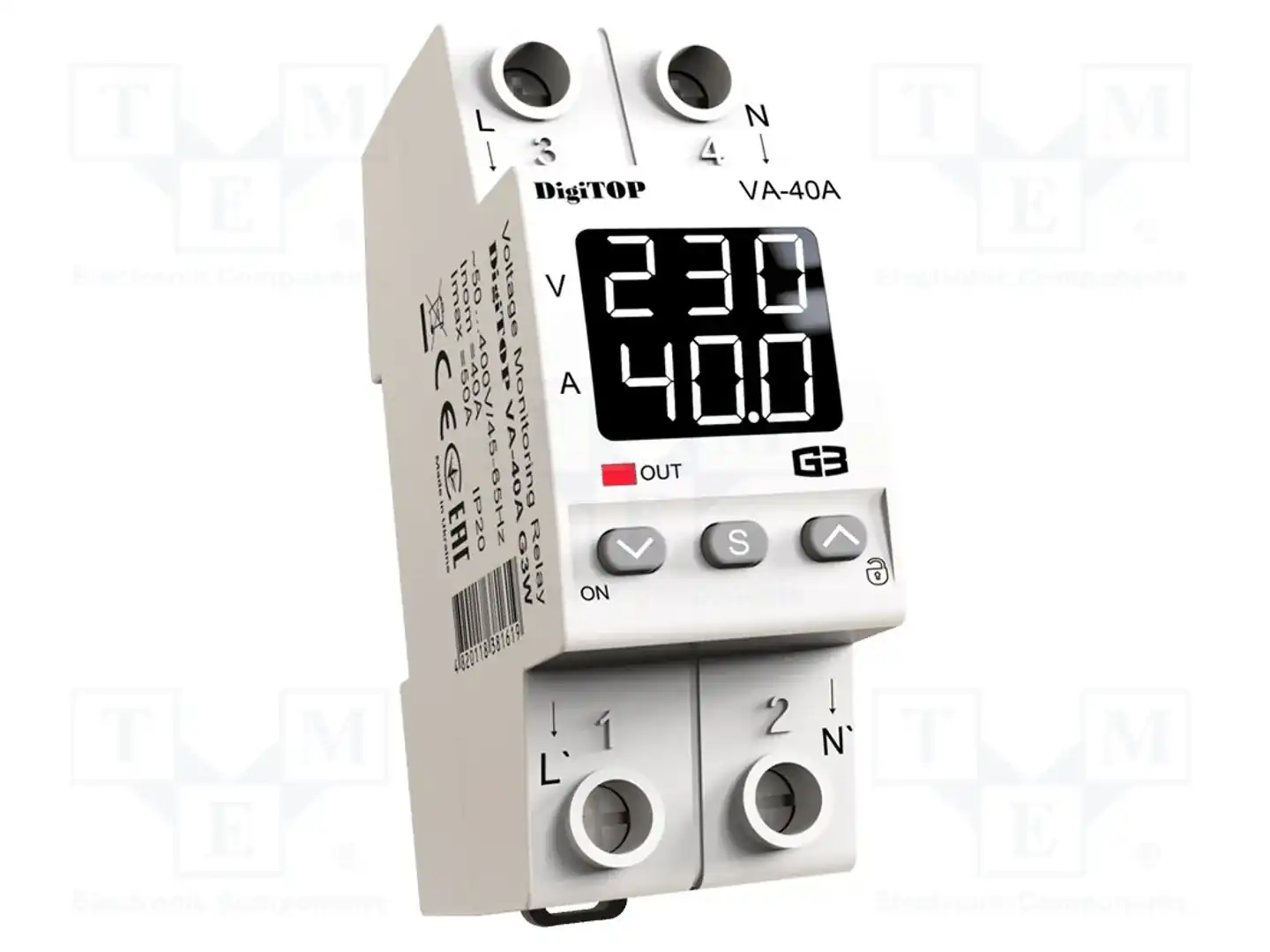 DIGITOP ELECTRIC VA-40A G3W — Контрольные реле