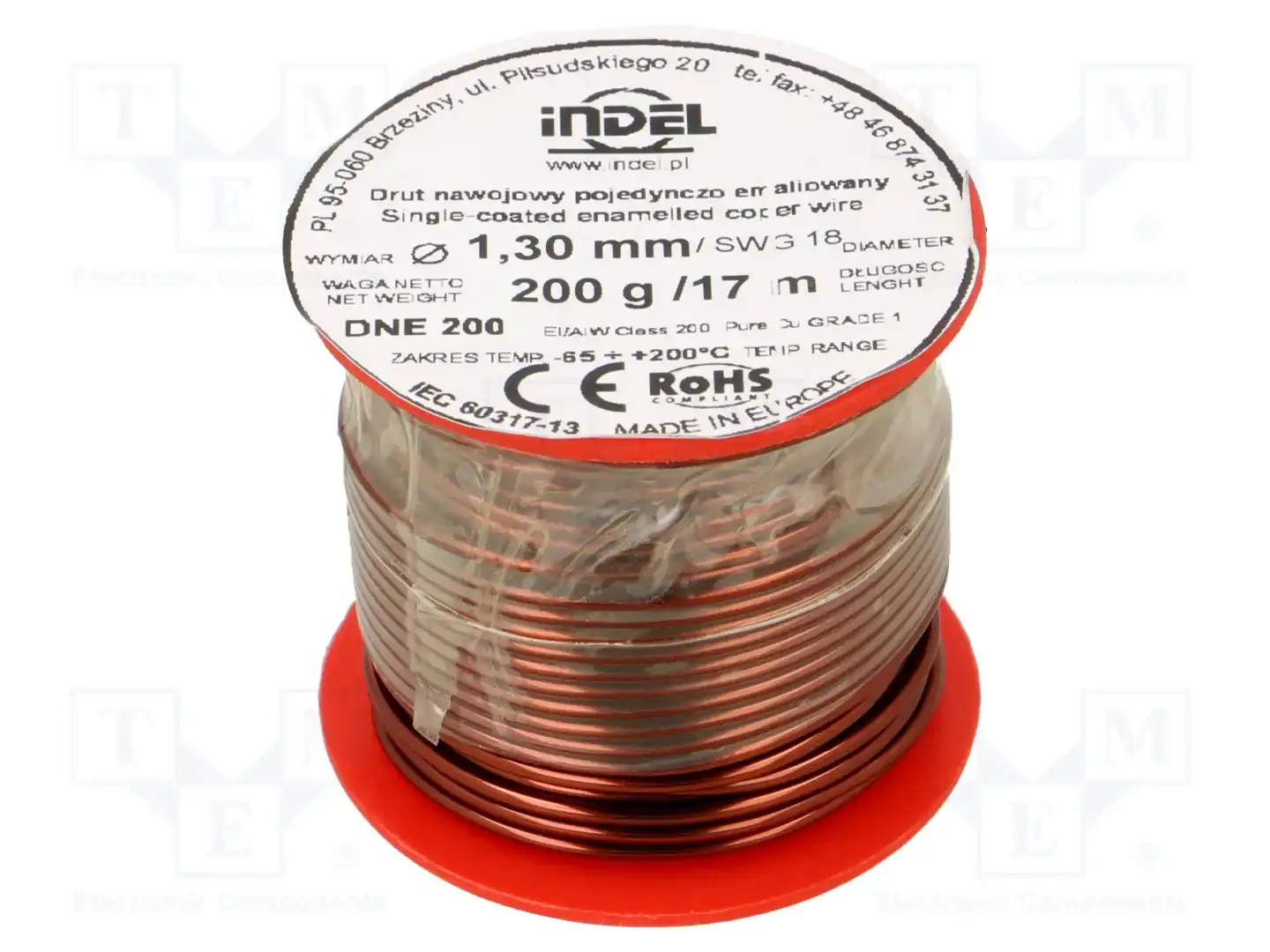 INDEL DNE1,30-200G — Проволока обмоточная
