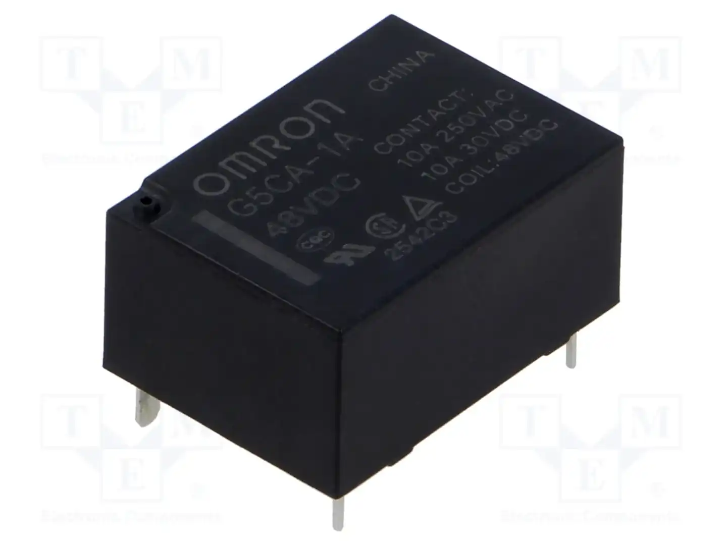OMRON Electronic Components G5CA-1A-DC48 — Реле электромагн. миниатюрные