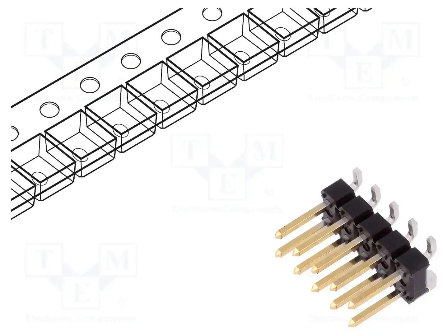 AMPHENOL COMMUNICATIONS SOLUTIONS 95278-801A10LF — Штекерные планки и гнезда