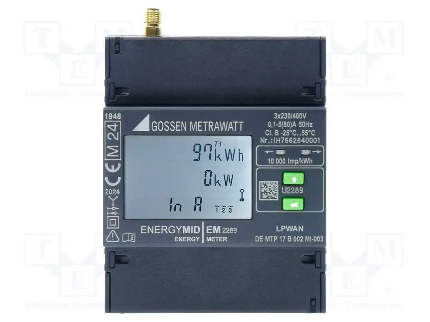 GOSSEN METRAWATT U2289-V039 — Счетчики электроэнергии