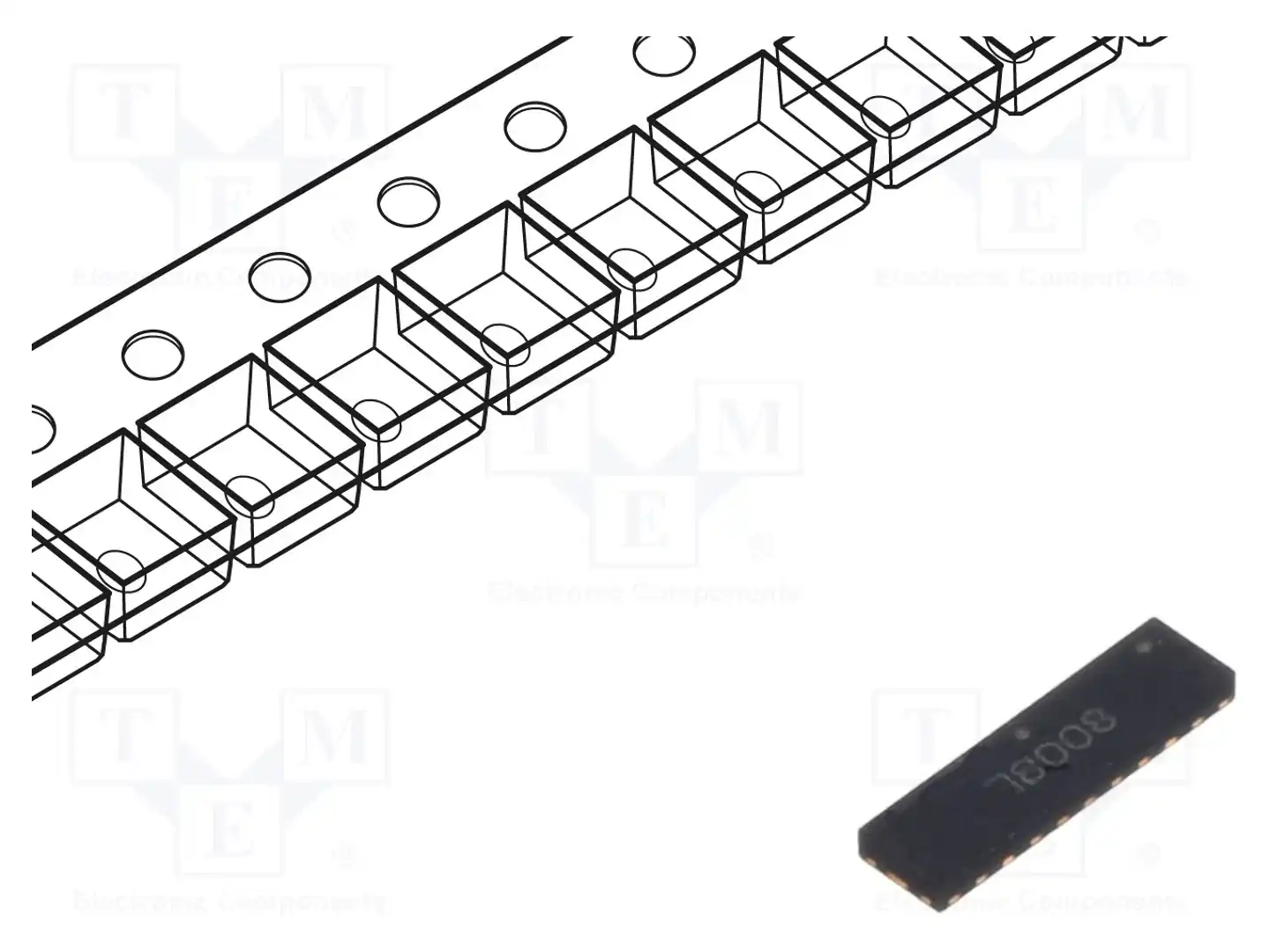 onsemi ESD8008MUTAG — Диоды защитные - сборки