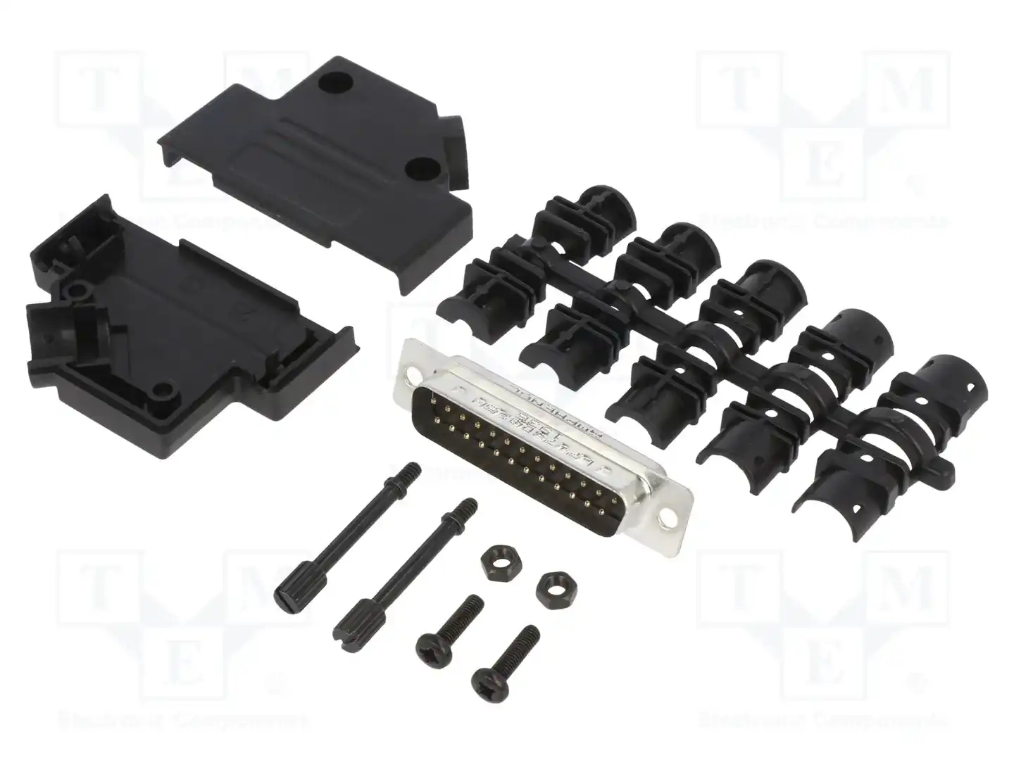AMPHENOL COMMUNICATIONS SOLUTIONS L17D45PK-P-25+L717SDB25P — Комплектные штекеры D-Sub