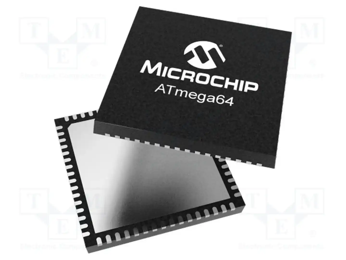 Microchip Technology ATMEGA64L-8MQR — Линейка AVR 8-bit