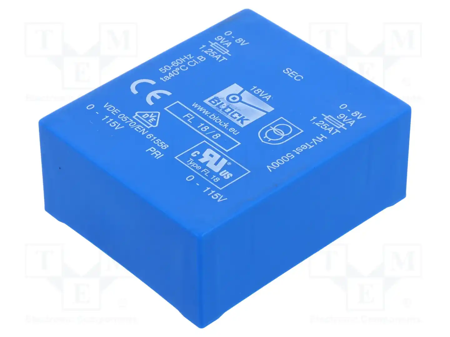 BLOCK FL 18/8 — Трансформаторы PCB