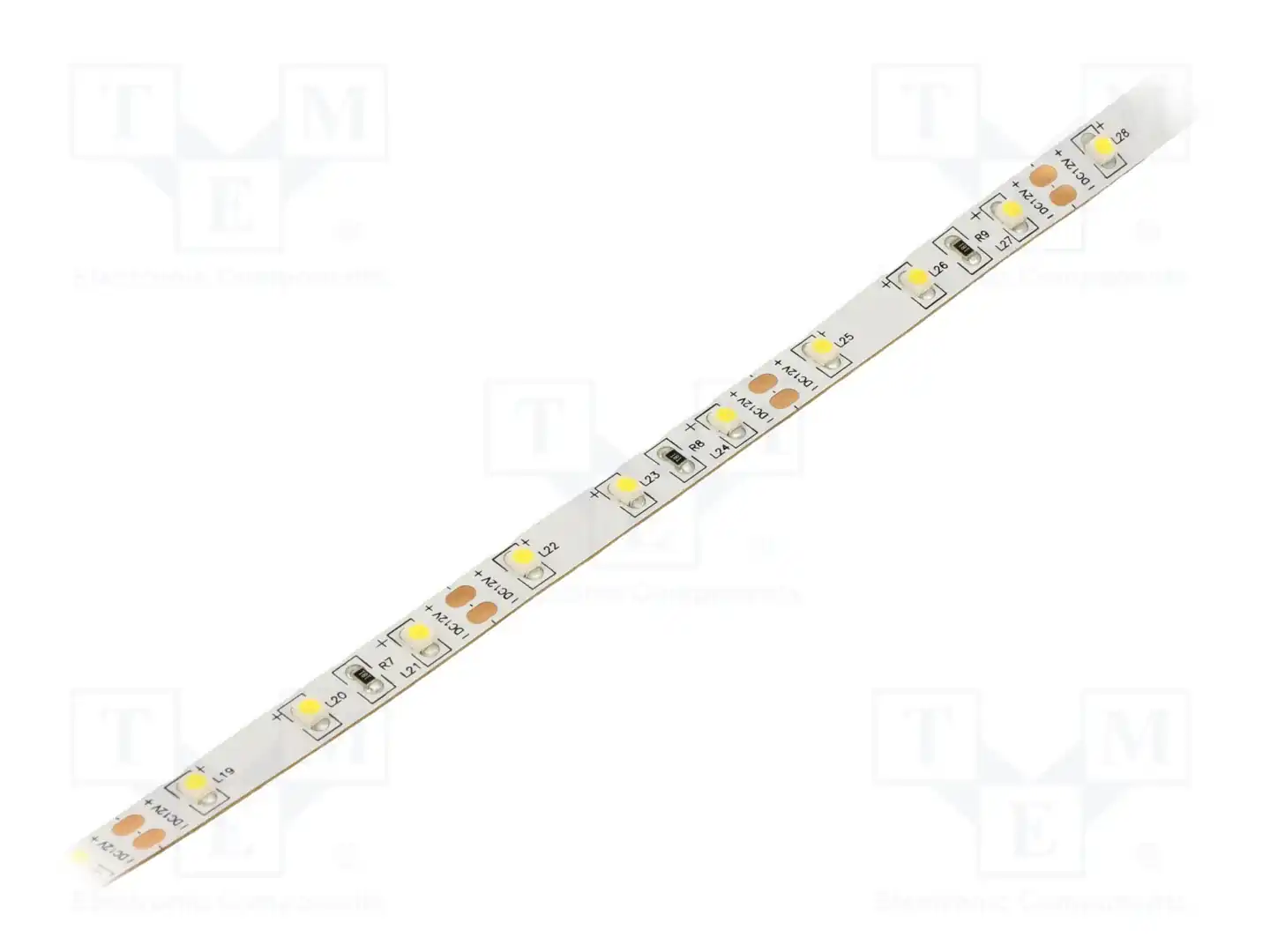 WISVA OPTOELECTRONICS HH-SW60F008W12-3528 CW WHITE PCB IP20 — Источники света - светодиодные ленты