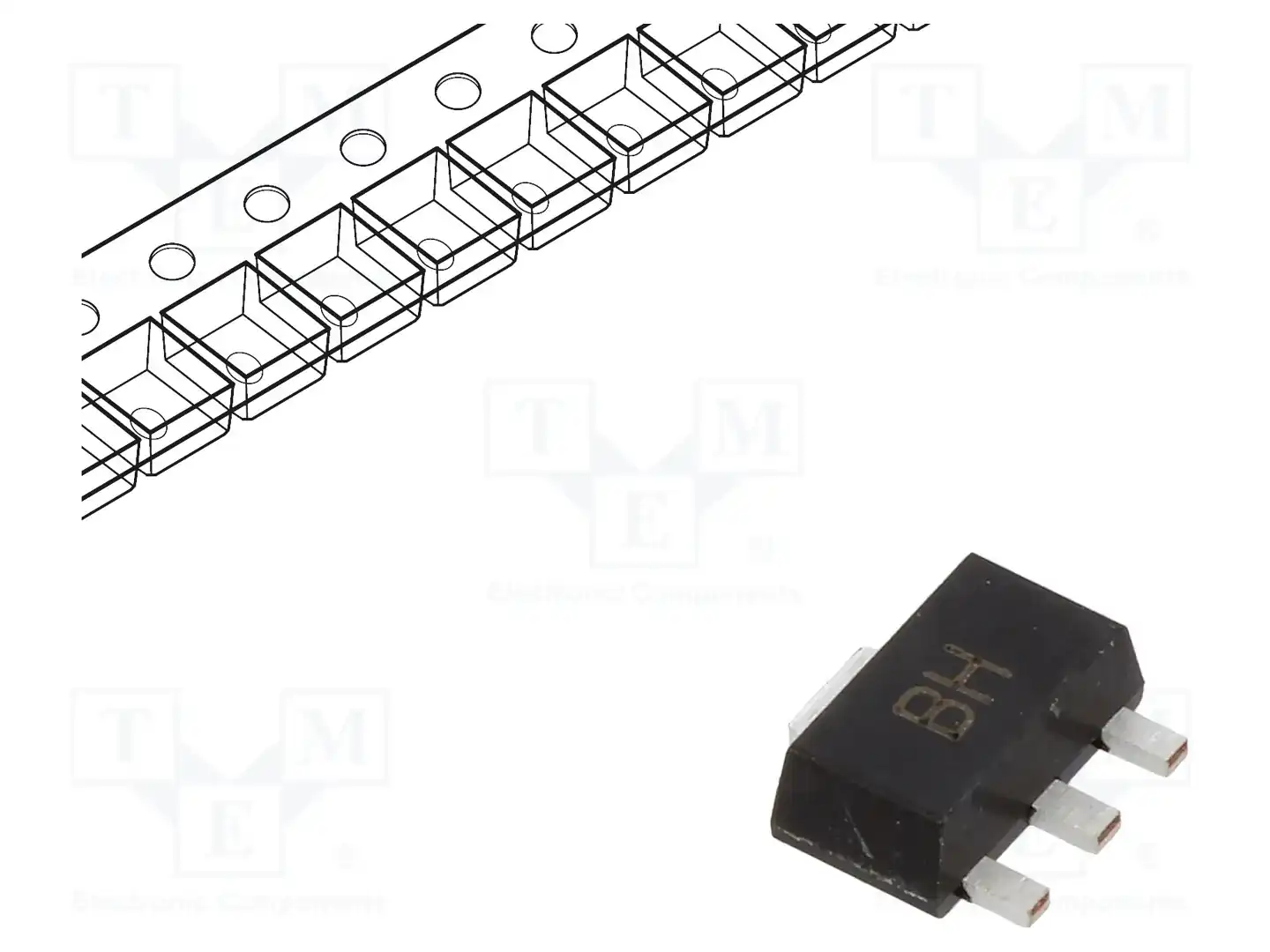 DIODES INCORPORATED BCX56TA — Транзисторы NPN SMD