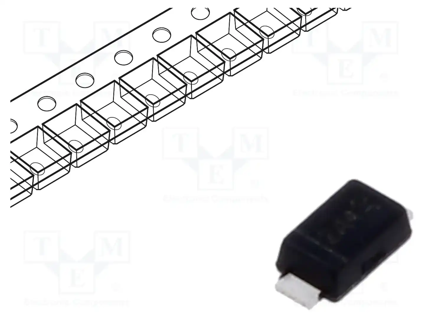 DIODES INCORPORATED SBR2A40P1-7 — Диоды Шотки SMD