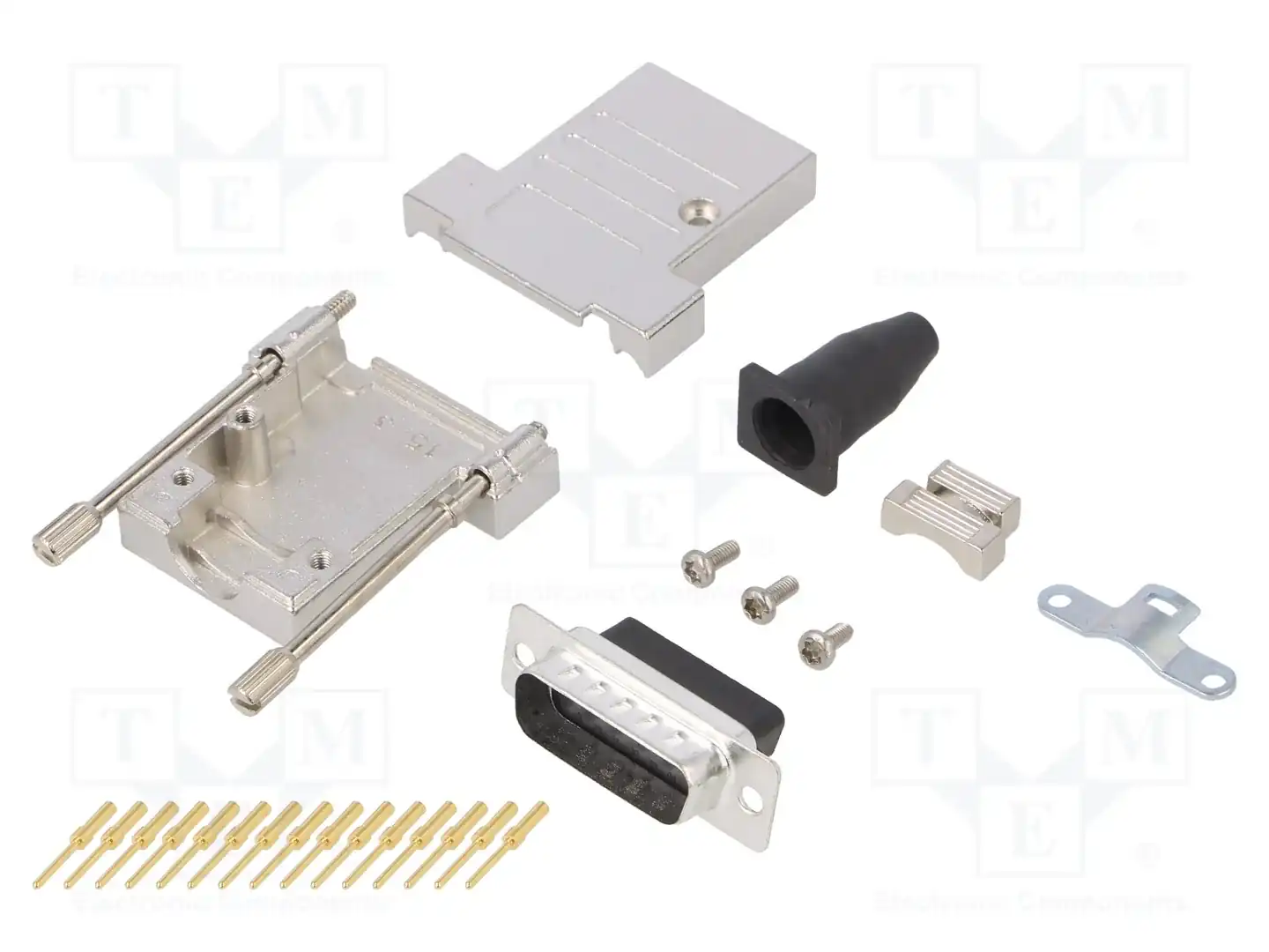 ENCITECH DTSL15-LJSRG-T-DBCP-K — Комплектные штекеры D-Sub