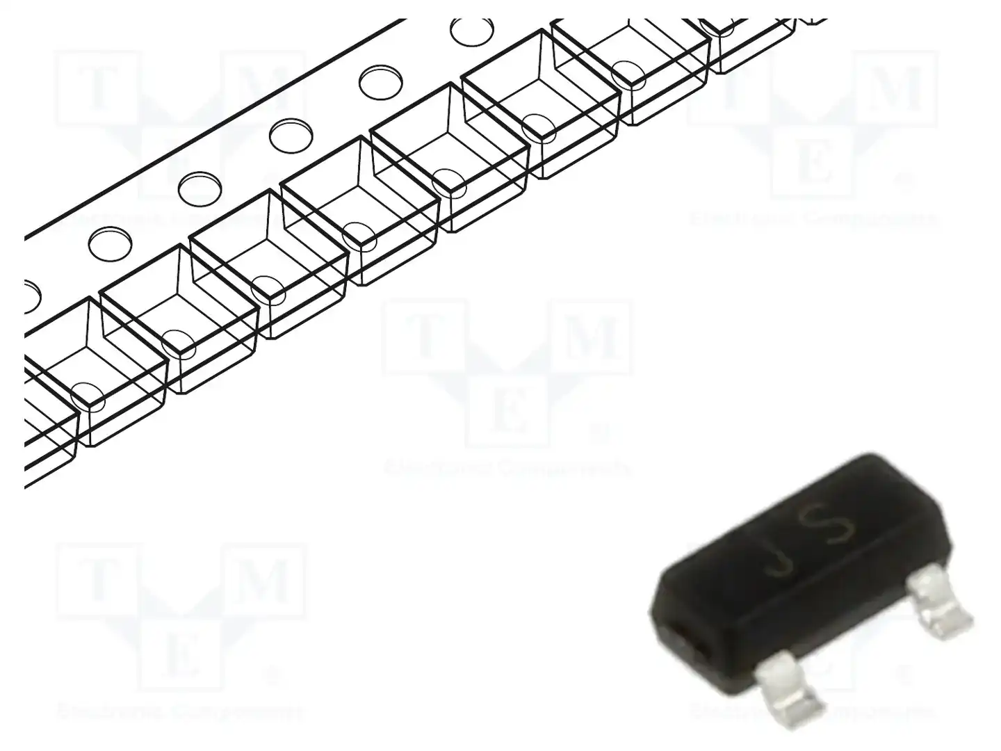 SMC DIODE SOLUTIONS BAS21TR — Универсальные диоды SMD