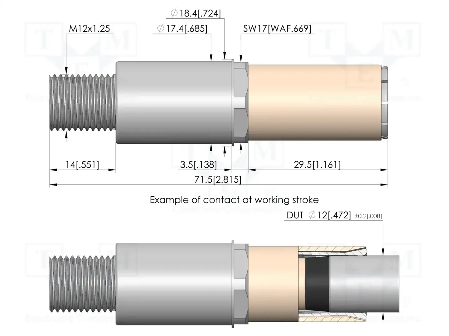 INGUN HKR-672 1200 130 S 40004 M — Измерительные щупы