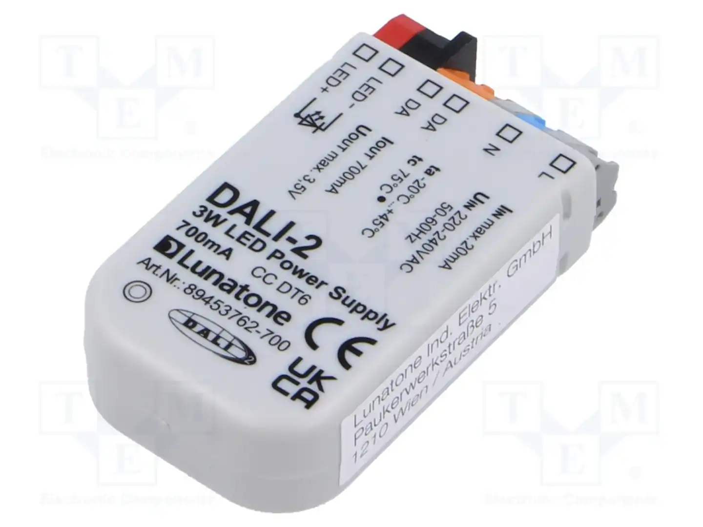 Lunatone DALI-2 LED POWER SUPPLY, 3WATT 700MA — Блоки питания для LED
