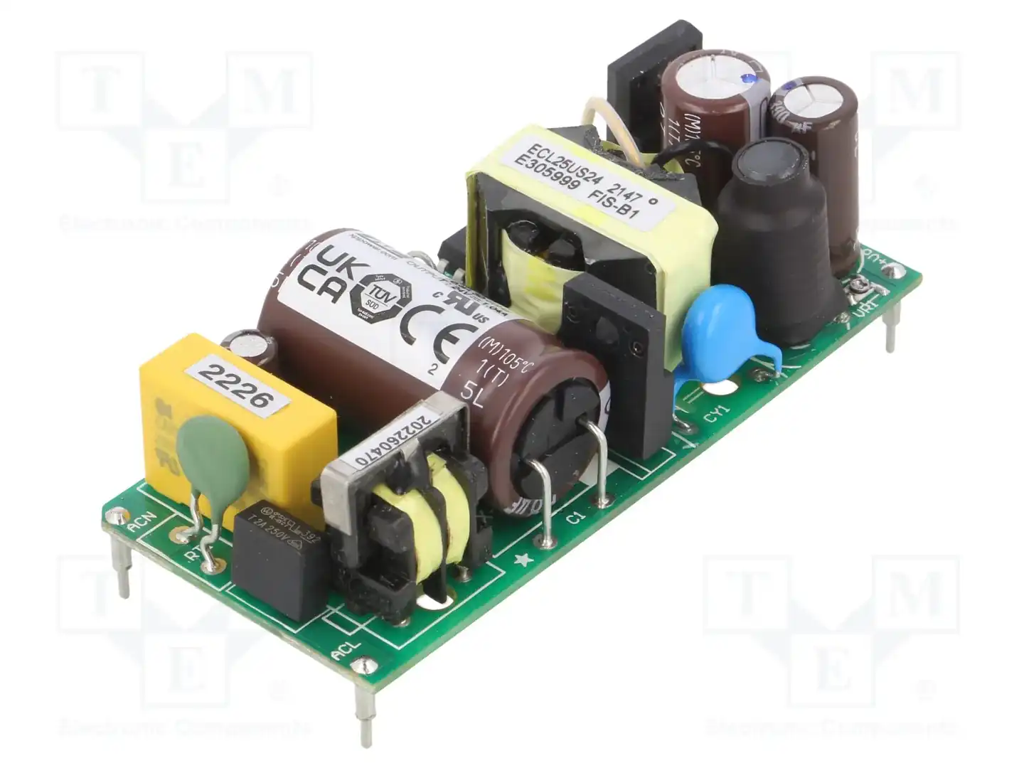 XP POWER ECL25US24-P — Открытые блоки питания