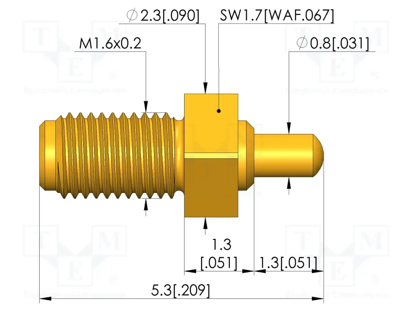 INGUN GKS-761 305 080 A 1001 M — Измерительные щупы
