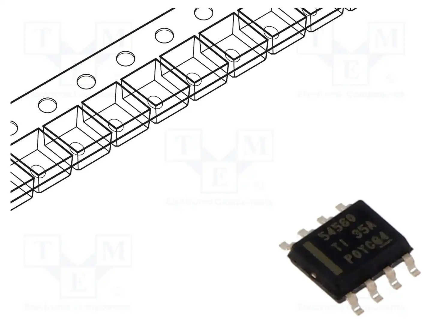 Texas Instruments TPS54560DDAR — Регуляторы напряжения - микросхемы DC/DC