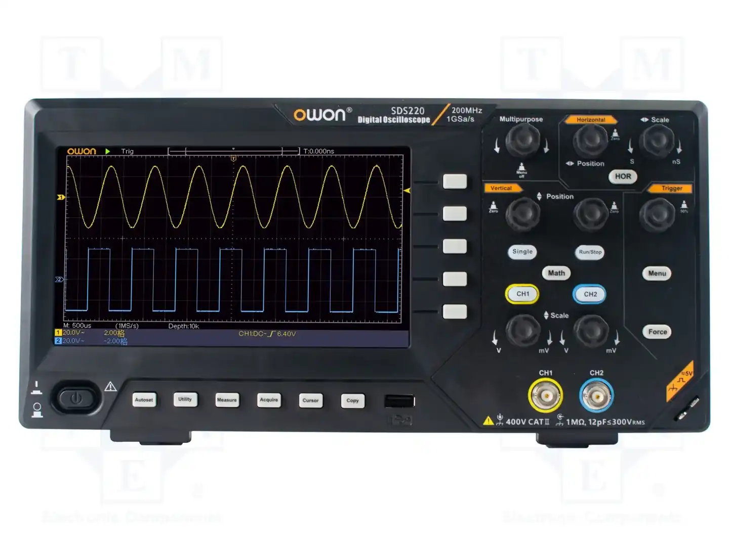 OWON SDS220 — Осциллоскопы цифровые