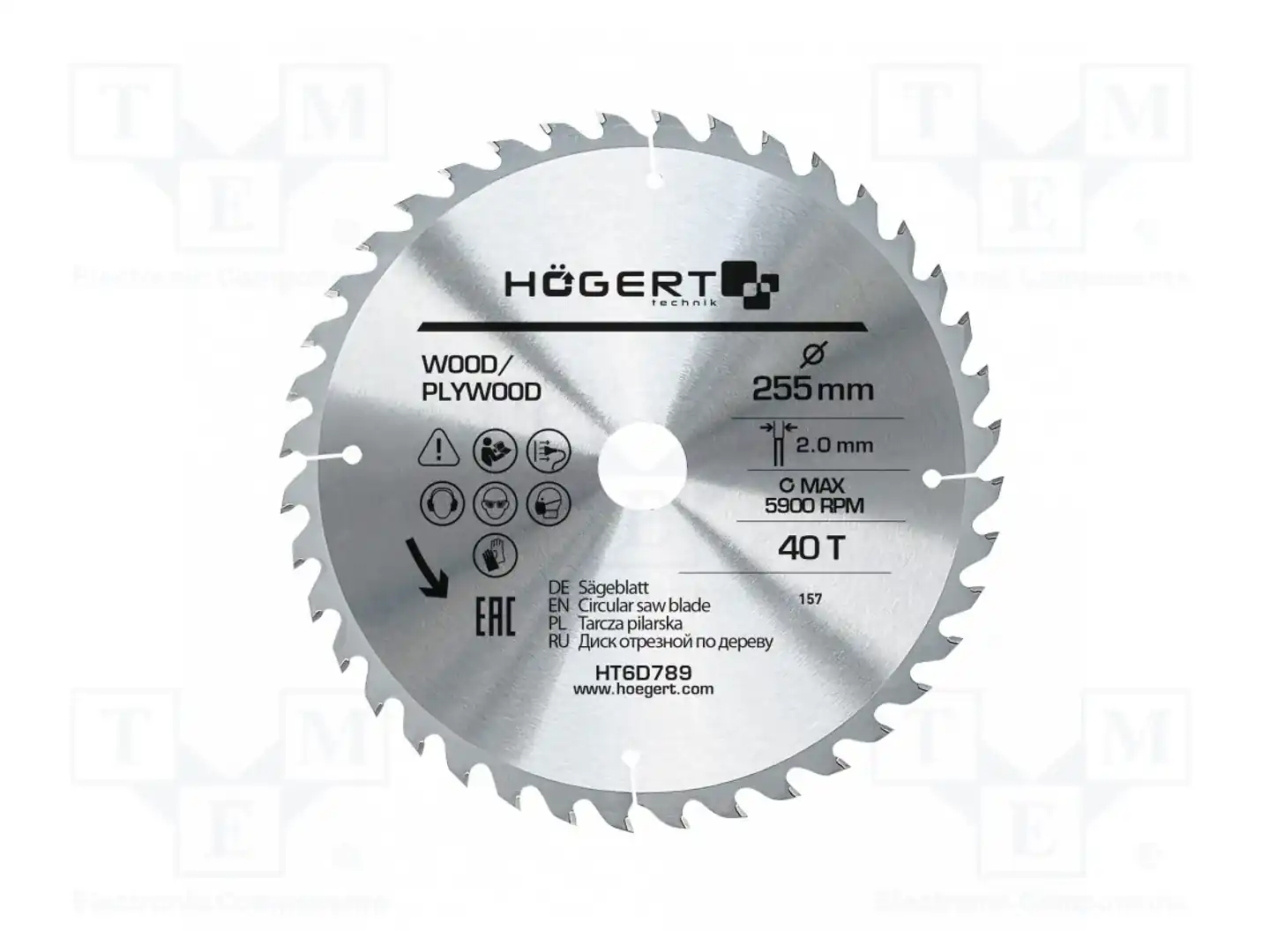 HÖGERT TECHNIK HT6D789 — Диски для резки и шлифовки