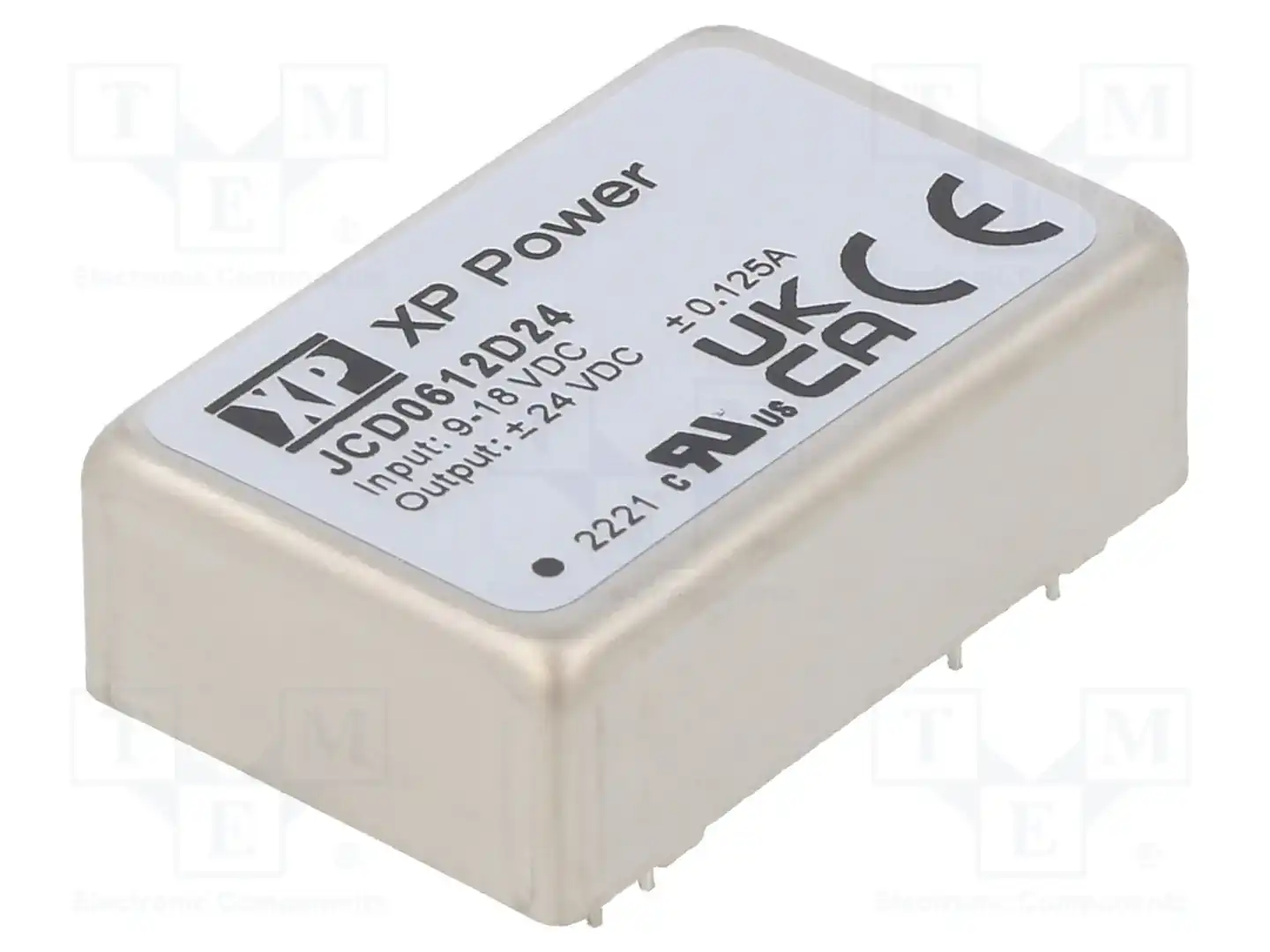 XP POWER JCD0612D24 — Преобразователи DC/DC
