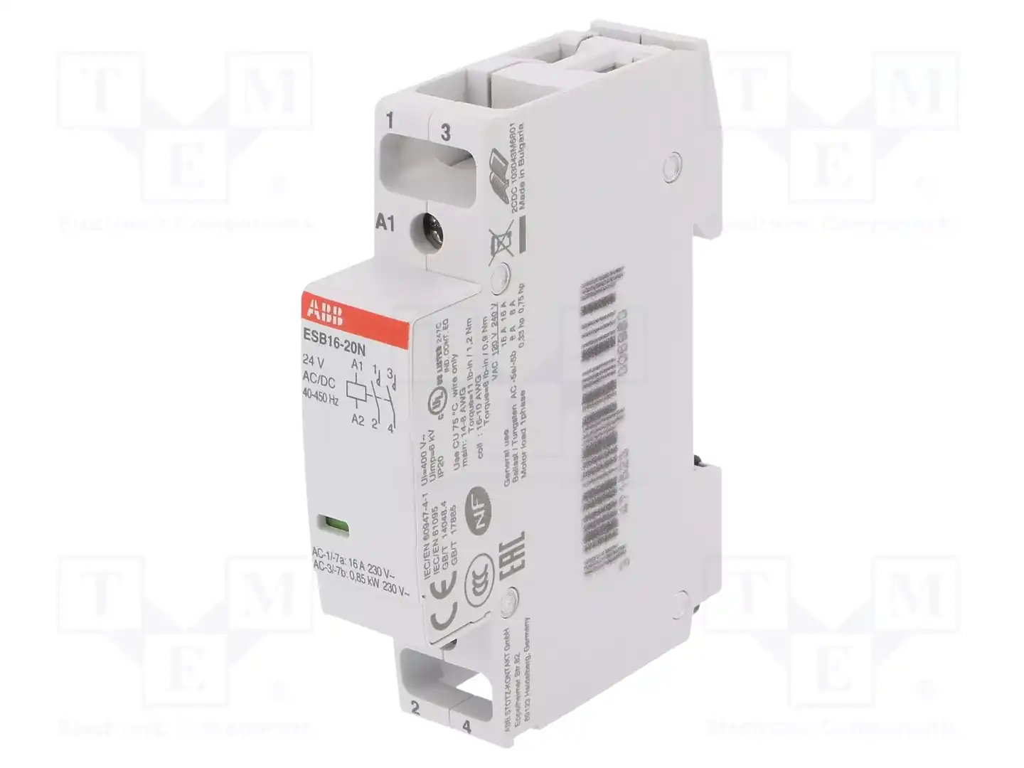 ABB 1SBE111111R0120 — Контакторы - установочные модульные