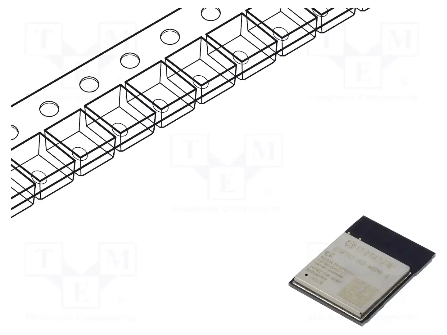 ESPRESSIF ESP32-S3-MINI-1-N8 — Модули IoT (WiFi/Bluetooth)