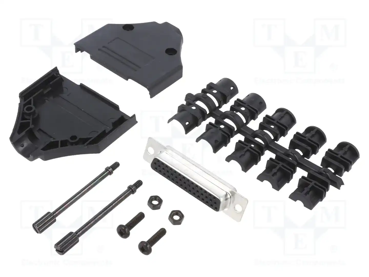AMPHENOL COMMUNICATIONS SOLUTIONS L17DTPK-P-25+L77HDB44S — Комплектные штекеры D-Sub