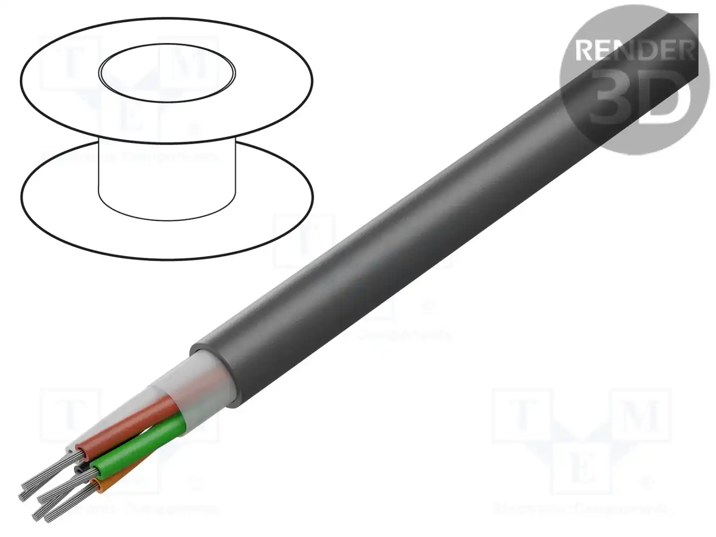 ALPHA WIRE 1179L SL005 — Провода многожильные неекранированные