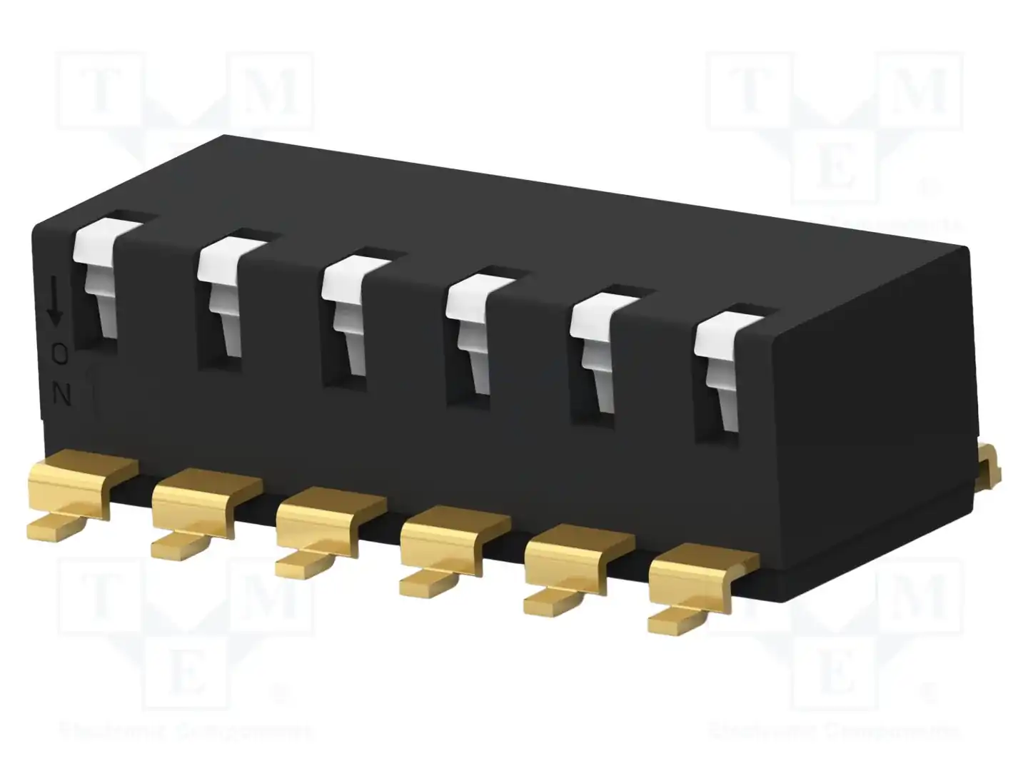 TE Connectivity EDSP06SGRNNTU04 — Переключатели типа Dip-Switch