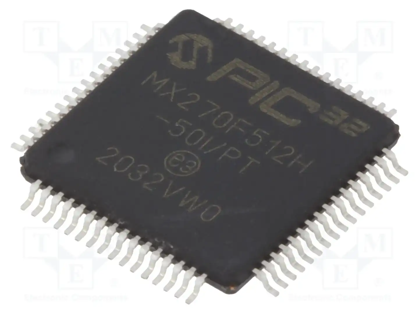 Microchip Technology PIC32MX270F512H-50I/PT — Линейка PIC32 32-bit