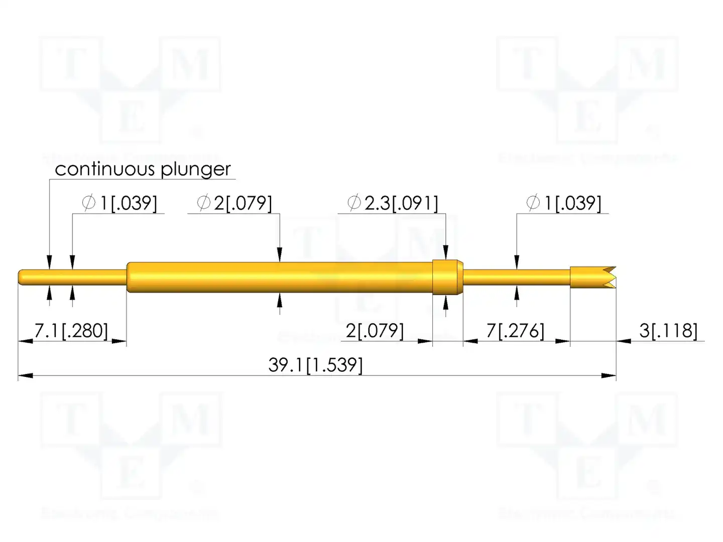 INGUN GKS-502 304 140 A 0802 — Измерительные щупы