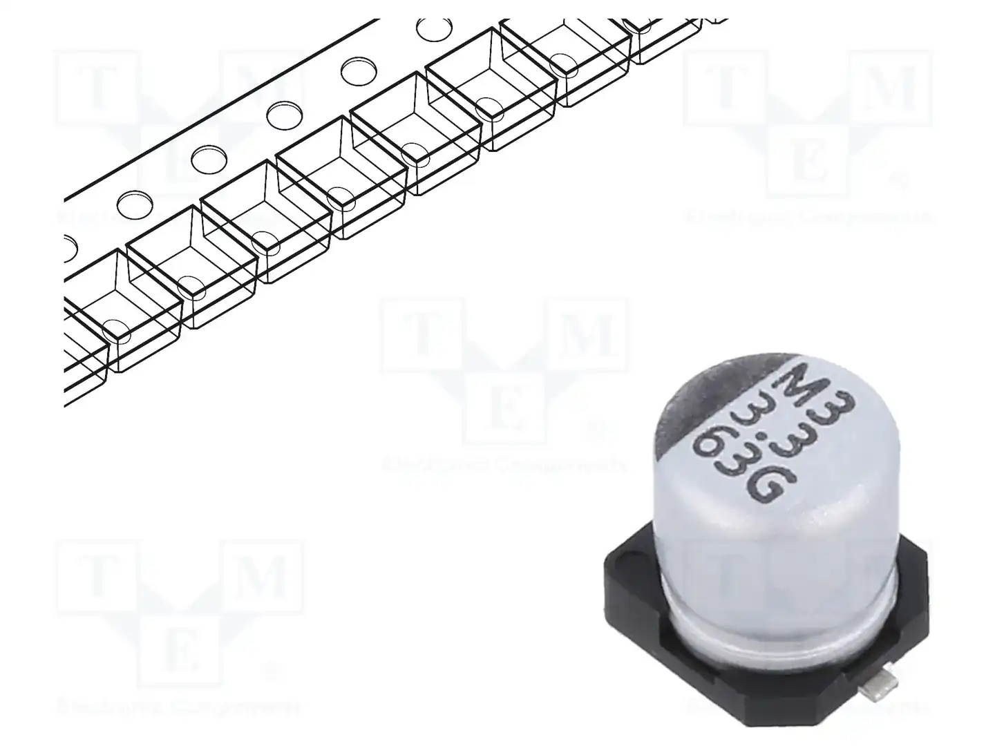 VISHAY GSC00AC3R31JARL — Конденсаторы электролитические SMD