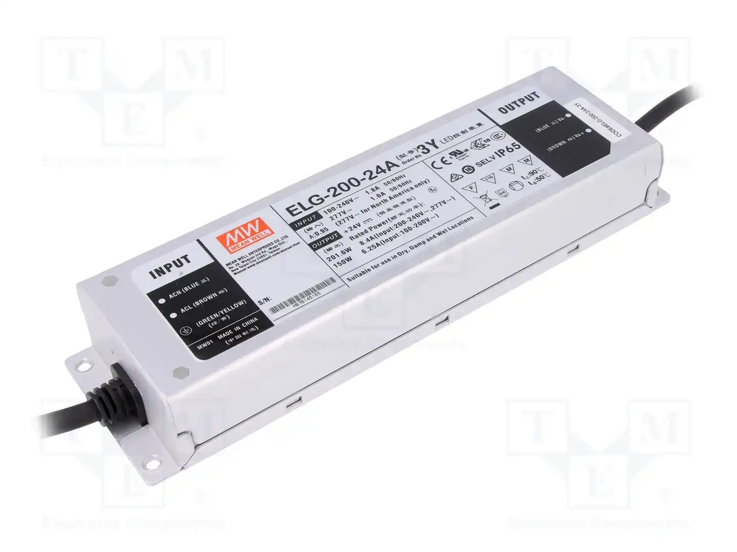MEAN WELL ELG-200-24A-3Y — Блоки питания для LED