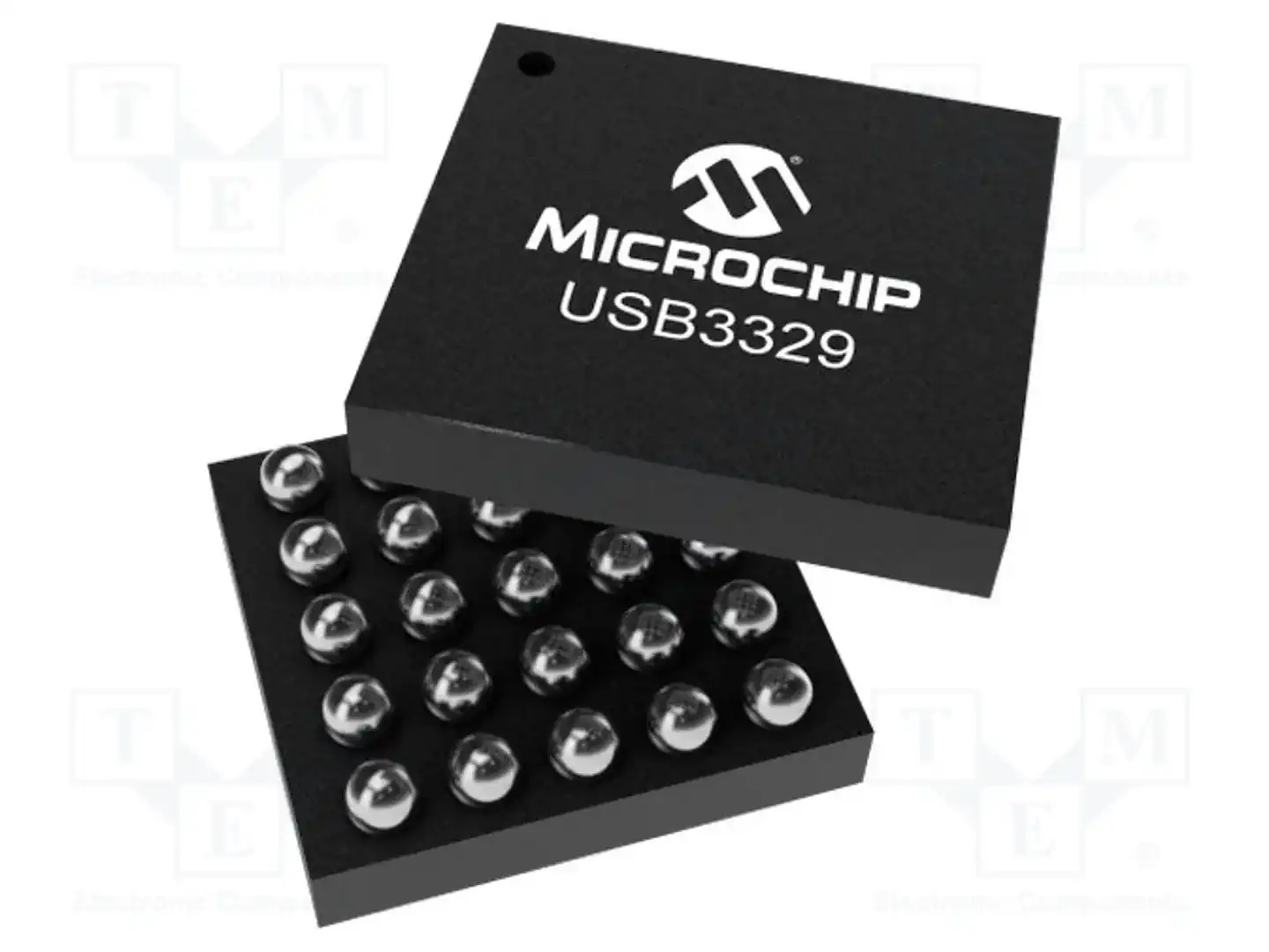 Microchip Technology USB3329C-GL-TR — Микросхемы - интерфейсы осталь