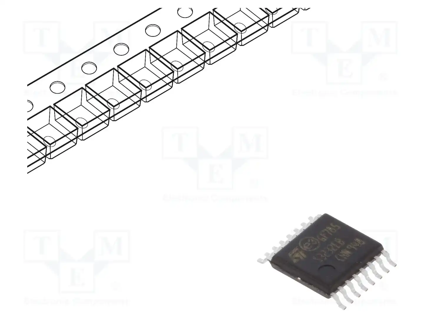 STMicroelectronics ST3232EBTR — Микросхемы - RS232 / RS422 / RS485